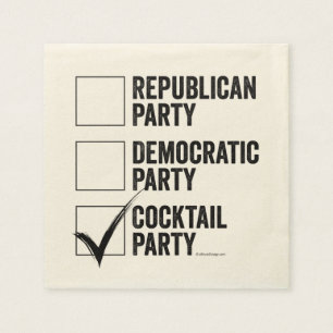 Guardanapo De Papel O cocktail