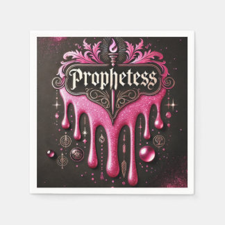 Guardanapo De Papel O Coquetel de Papel dos Profetas Nápoles: Fé, Fem