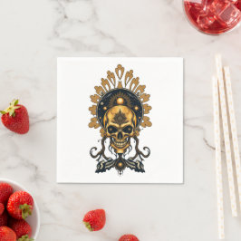 Guardanapo De Papel O crânio do Ouro e seus segredos cósmicos.