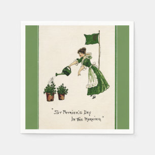 Guardanapo De Papel O dia de St Patrick na manhã