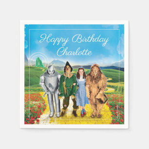 Guardanapo De Papel O Feiticeiro De Oz™ Birthday Napkins