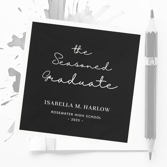 Guardanapo De Papel O Formando Assado Personalizado (Criador carregado)