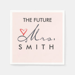 Guardanapo De Papel O futuro, Sra.