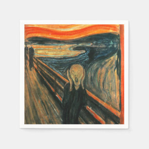 Guardanapo De Papel O Gritar Edvard Munch Modern Expressionist Art