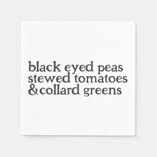 Guardanapo De Papel O Papel De Boa Sorte Napkin