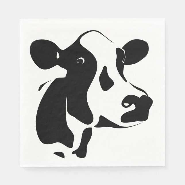 Guardanapo De Papel O Papel De Vaca-Vaca Napkins (Frente)