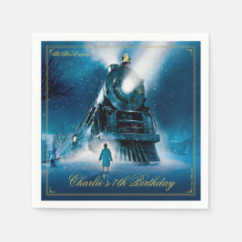 Guardanapo De Papel O Partido Polar Express Pajama Slumber