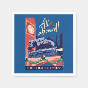 Guardanapo De Papel O Polar Express - Tudo A Bordo!