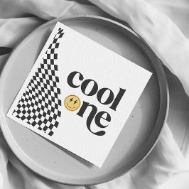 Guardanapo De Papel O Primeiro Aniversário do legal Menino Verificado