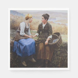 Guardanapo De Papel O primeiro luto (simpatia em luto)