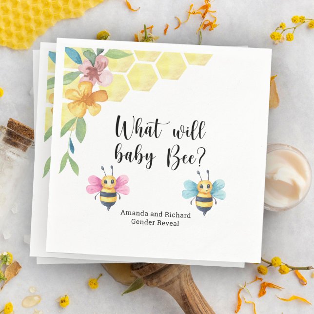 Guardanapo De Papel O que será bebê (Criador carregado)