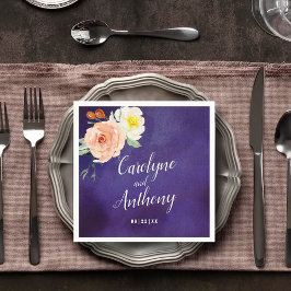 Guardanapo De Papel O Romance Na Coleção De Casamentos De Bloom