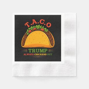 Guardanapo De Papel O Taco Trump Sempre Fala Engraçado