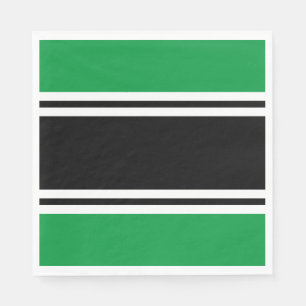 Guardanapo De Papel O TEXTO, Black White Racing, em verde