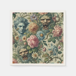 Guardanapo De Papel O uso ceruliano - Vitoriano gótico