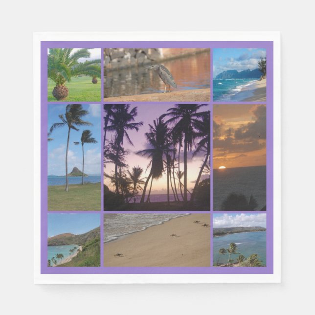 Guardanapo De Papel Oahu, Havaí (Frente)