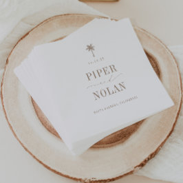 Guardanapo De Papel OASIS Coastal Beach Wedding