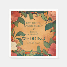 Guardanapo De Papel 🌹 Obrigado Romance: Art Nouveau Splendor