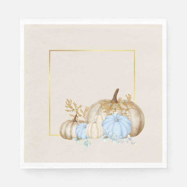 Guardanapo De Papel Obrigados felizes dando papel (Frente)