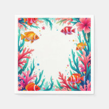 Oceano de Coral Tropical de Peixes Vibrantes | Oce