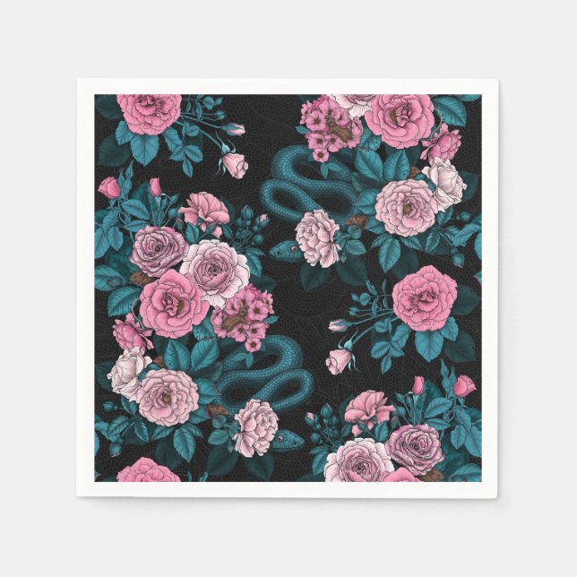 Guardanapo De Papel Oculto nas rosas 2 (Frente)