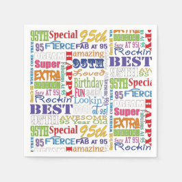 Guardanapo De Papel Ofertas De Festa de aniversário 95 Únicas E Especi
