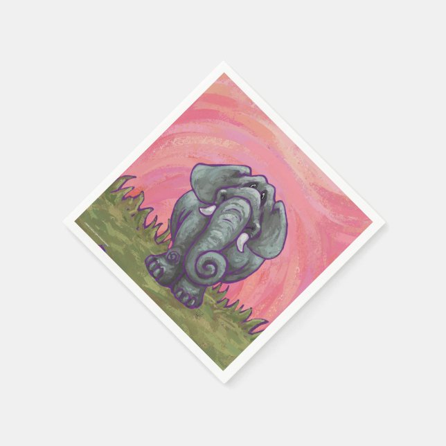 Guardanapo De Papel Ofertas e acessórios de elefante (Canto)
