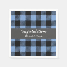 Guardanapo De Papel Oh Deer Chá de fraldas Blue Boy