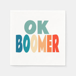 Guardanapo De Papel Ok Boomer