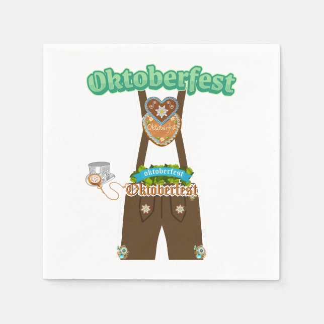 Guardanapo De Papel Oktoberfest (Frente)
