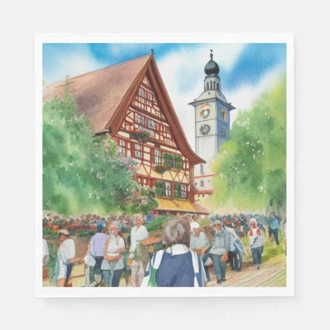 Guardanapo De Papel Oktoberfest (Frente)