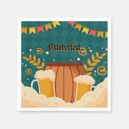Guardanapo De Papel Oktoberfest Paper Napkins