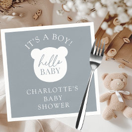 Guardanapo De Papel Olá, Bebê. É um Rapaz.