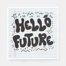 Guardanapo De Papel Olá Festa de Formando Futuro Napkins