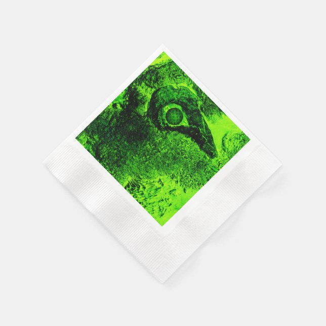 Guardanapo De Papel olhando para o verde (Canto)
