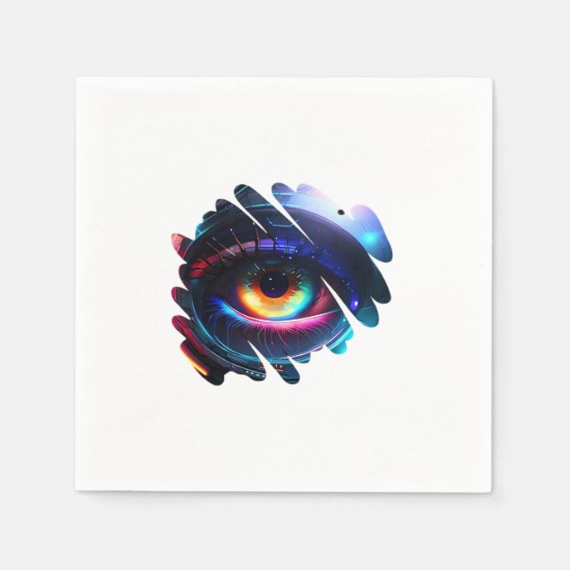Guardanapo De Papel Olho - Peekaboo (Frente)
