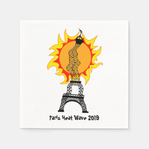 Guardanapo De Papel Onda de Calor em Paris 2019