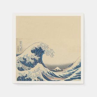 Guardanapo De Papel Onda do Excelente - Arte japonesa