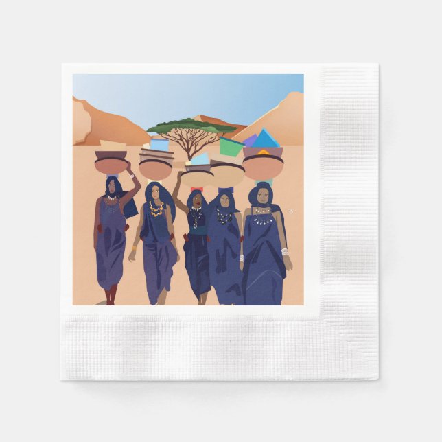 Guardanapo De Papel Onde estão os bebês? (Frente)