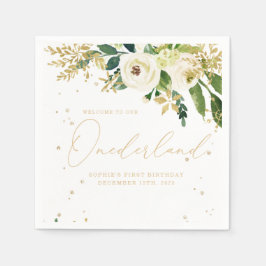 Guardanapo De Papel Onederland One First Birthday