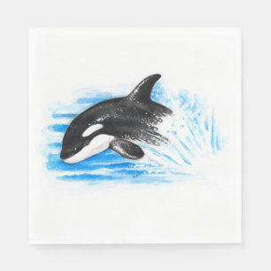 Guardanapo De Papel Orca Breating