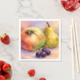 Guardanapo De Papel Orchard Harvest Fruit Cocktail Napkins