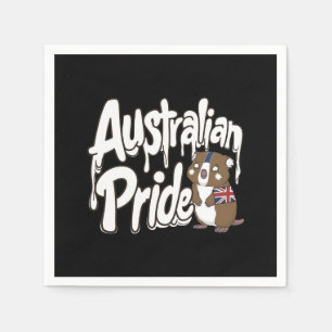 GUARDANAPO DE PAPEL ORGULHO AUSTRALIANO