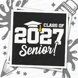 Guardanapo De Papel Orgulho Escolar Ano de Formatura Turma de Formando