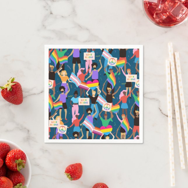 Guardanapo De Papel Orgulho LGBTQ+ (Insitu)