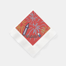 Guardanapo De Papel Orgulhoso Americano -