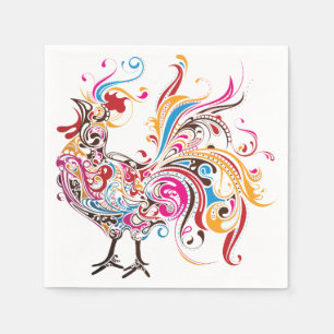 Guardanapo De Papel Ornamentado