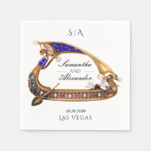 Ornamentado de Gondola Venetiana Casamento Negro e