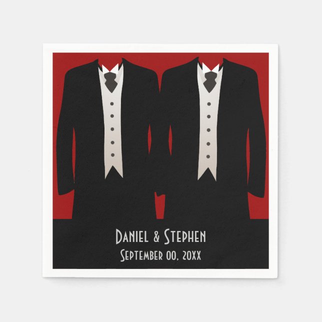 Guardanapo De Papel Os grupos (Frente)