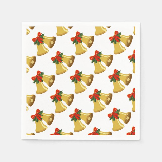 Guardanapo De Papel Os sinos estão tocando (Frente)